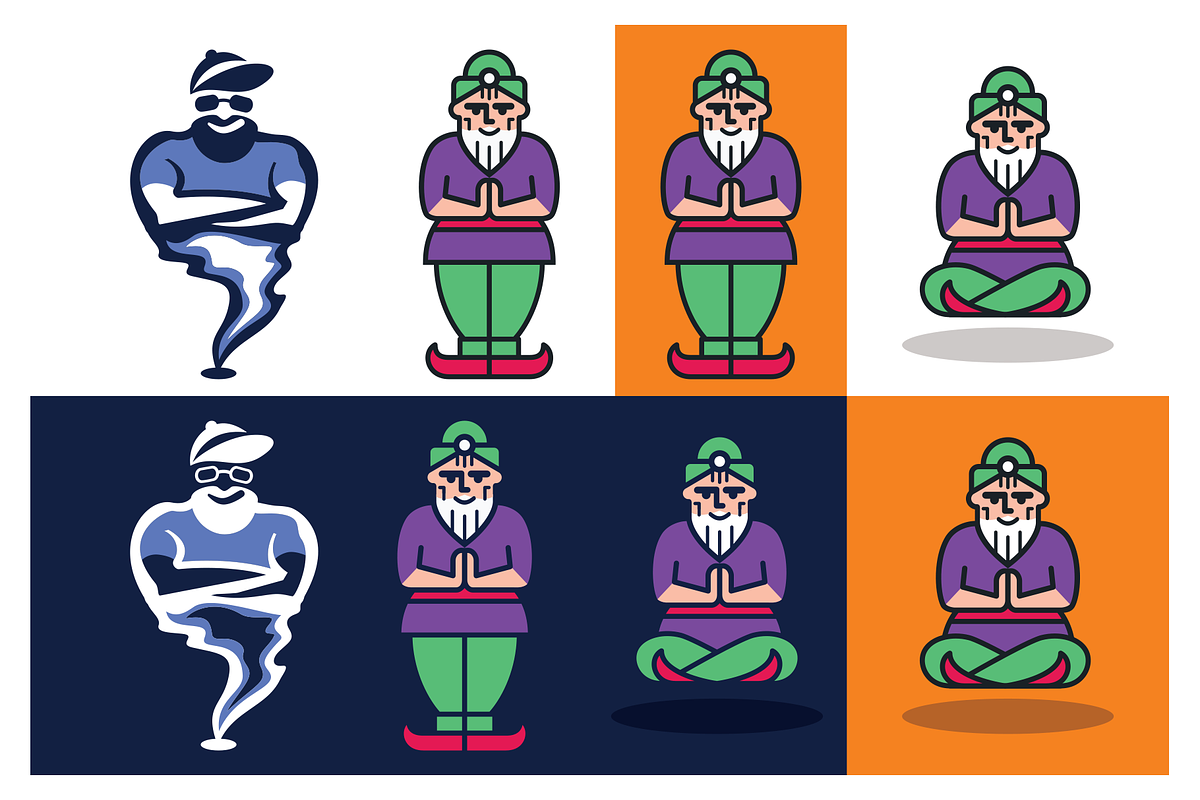 Genie_Set, a Branding & Logo Template by NicklancerShop (Photo 1 of 9)
