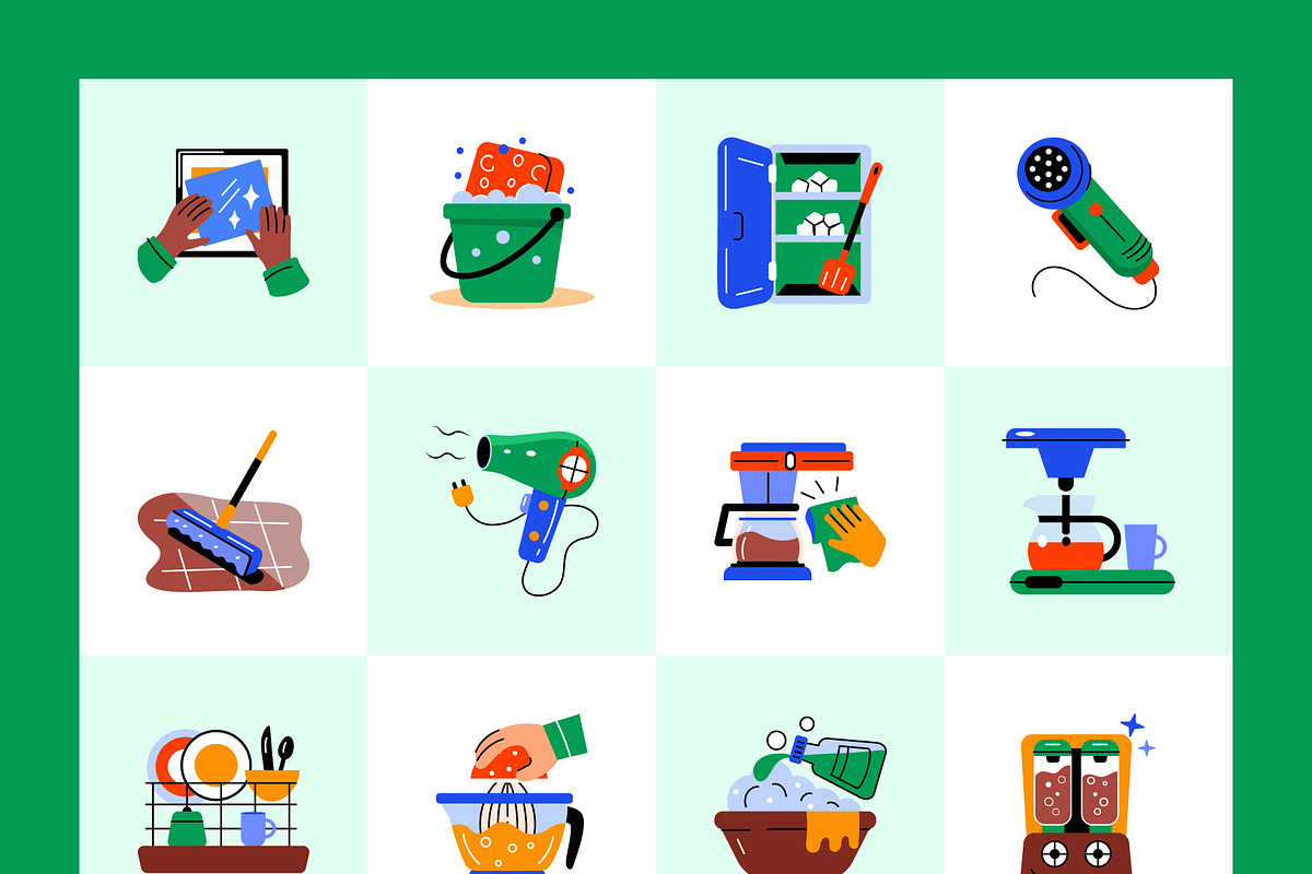 Household and Cleaning, a Duotone Icon by Vectors Market (Photo 8 of 9)