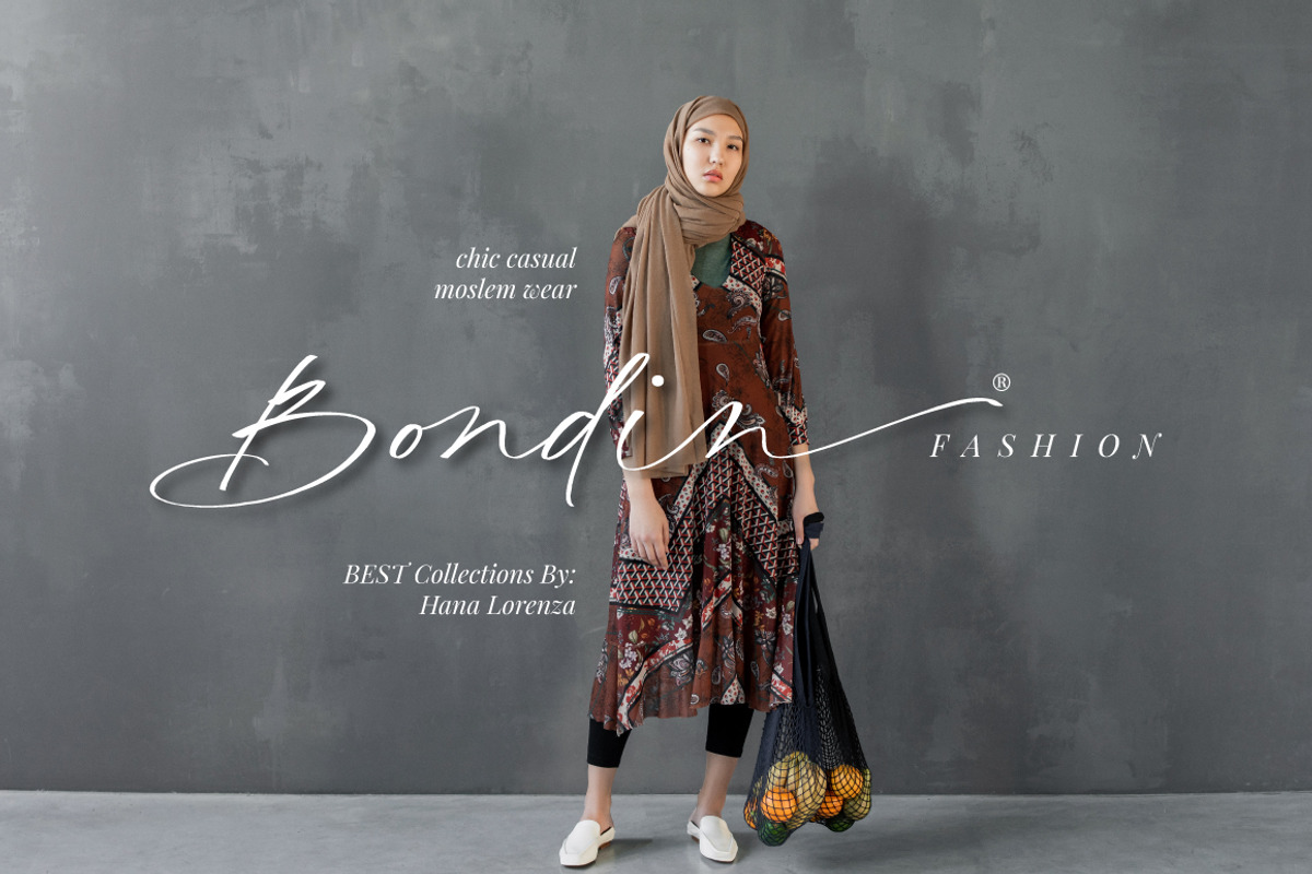 Bondmila Chic Script, a Script Font by DoubleZ Studio (Photo 6 of 13)