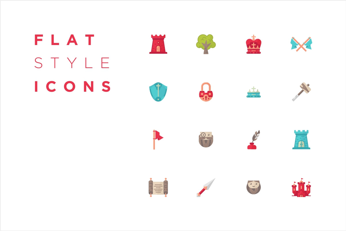 Kingdom Age Icons Set, an Outline Icon by AnimusStudio (Photo 5 of 5)
