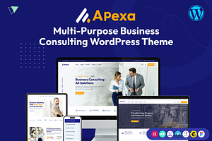 Apexa - Consulting WordPress Theme, a WordPress Template by AliThemes