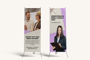 X Banner Mockups