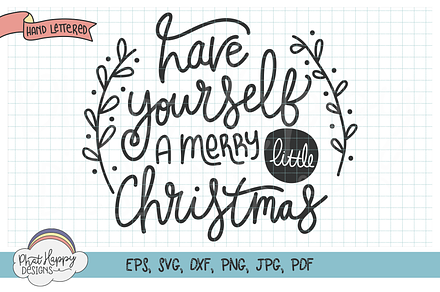 A Merry Little Christmas SVG 