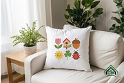 Garden Critters Embroidery Design, a Solid Icon by Craft Nest (Thumbnail 4 of 6)