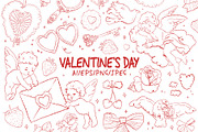 Vintage Cupid Clipart, a Decorative Illustration by Zeukaa (Thumbnail 1 of 8)