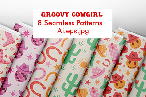 Groovy Cowgirl Patterns Collection