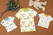 Tiny Jungle set. Zoo pattern, a Pattern Graphic by Lineli (Thumbnail 7 of 12)