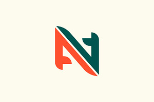 Letter AN Logo Design, a Branding & Logo Template by Salman Shop