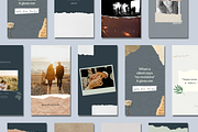 Paper Story Instagram Templates, a Social Media Template by Palm Creatives (Thumbnail 2 of 10)
