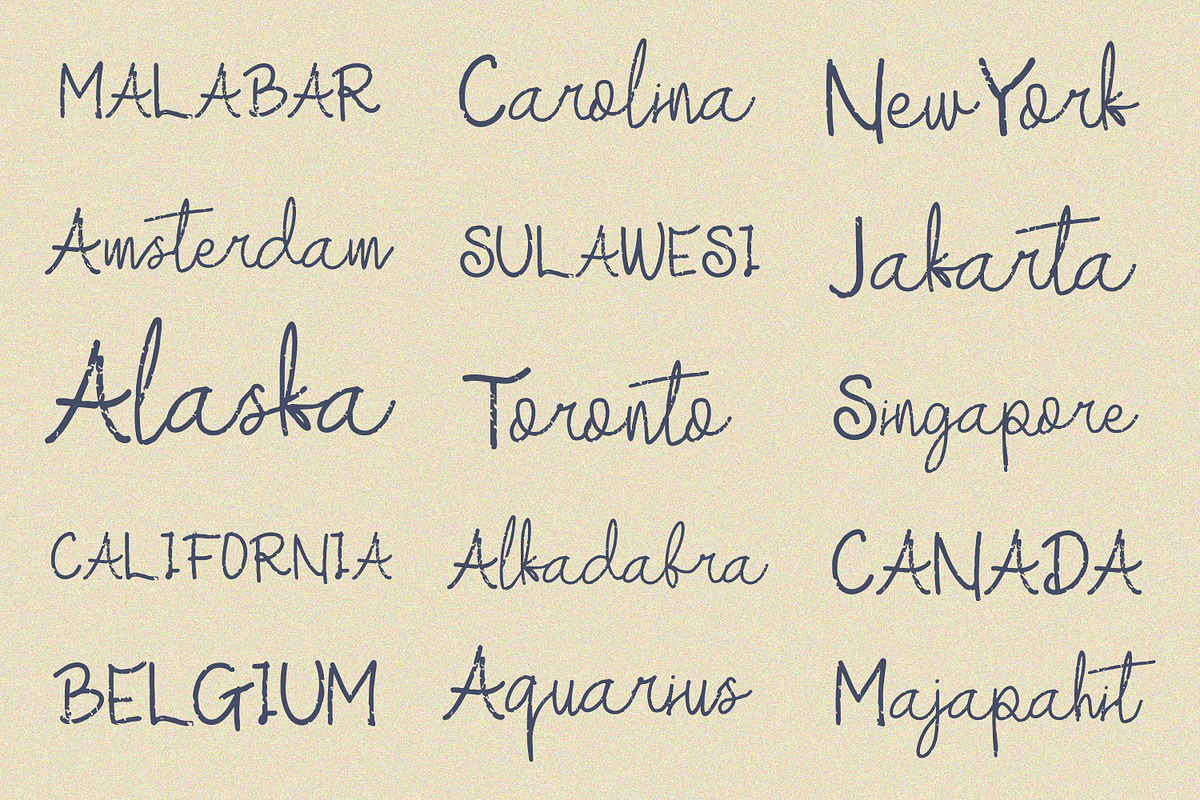 Mefika, a Script Font by NTC Graphic (Photo 5 of 9)
