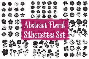 Abstract Nature Flower Elements, an Illustration by balal
