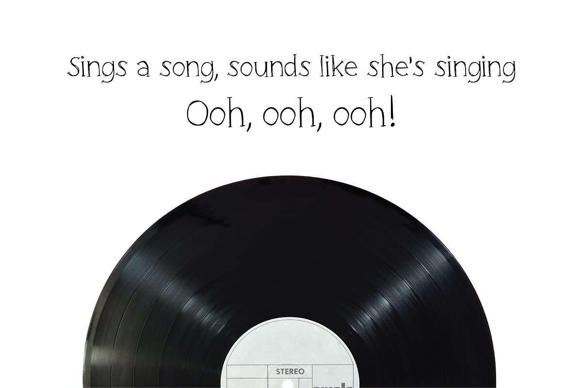 Sound Waves Sketch Font, a Serif Font by thetrendytemplate (Photo 3 of 5)