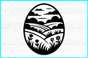 20 Scenic Easter Egg SVG Bundle, a Decorative Illustration by Artivon (Thumbnail 4 of 4)