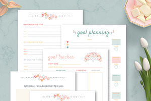 Productivity Planner, goal planning