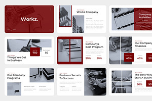 Workz - Business PowerPoint Template