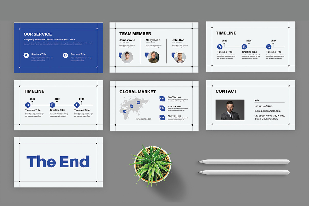 Business Proposal Presentation, a Presentation Template by MightyDesign (Photo 4 of 7)