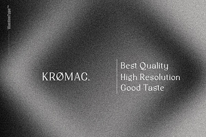 KROMAC - Monochrome Background