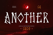 CS Another – Gothic Font, a Sans Serif Font by Craft Supply Co. (Thumbnail 1 of 8)