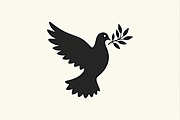 Peace Bird Silhouette Pack, an Illustration by jahid234 (Thumbnail 18 of 21)