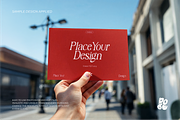 Hand and Paper Mockup Set, a Books & Magazine Mockup by DOBE Studio (Thumbnail 10 of 10)