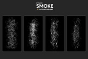 Smoke Photoshop Brushes, a Brush Add-On by Mohamed Saber (Thumbnail 3 of 6)