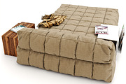 Modern bed, a Furniture 3D Model by Yuri-U (Thumbnail 3 of 5)