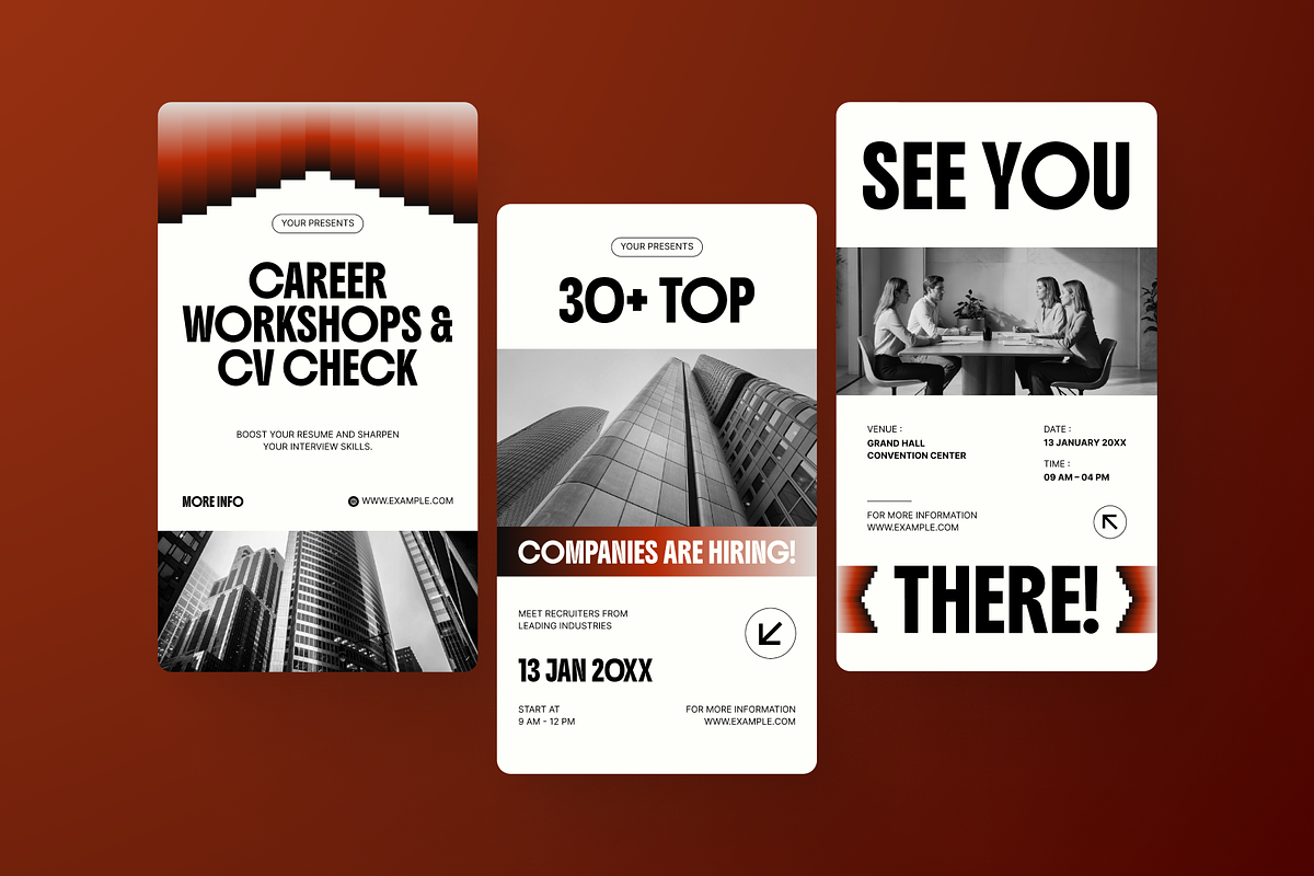 Job Fair Instagram Story, a Social Media Template by Annora Studio (Photo 6 of 6)