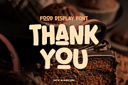 Chokas Sracki - Food Font, a Handwritten Font by QR Design Studio (Thumbnail 8 of 9)