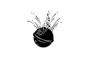 Cartoon Bomb Blast Silhouette, a Graphic by hafijul (Thumbnail 13 of 14)