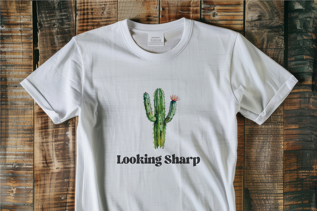 Watercolor Cactus Set, an Object Illustration by BirDIY Design (Photo 6 of 6)