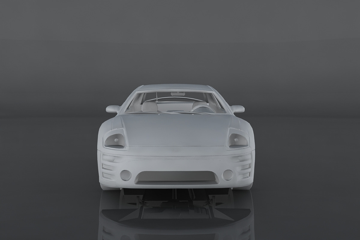 2003 Mitsubishi Eclipse GTS, a Cars & Vehicle 3D Model by valtriiu (Photo 11 of 12)