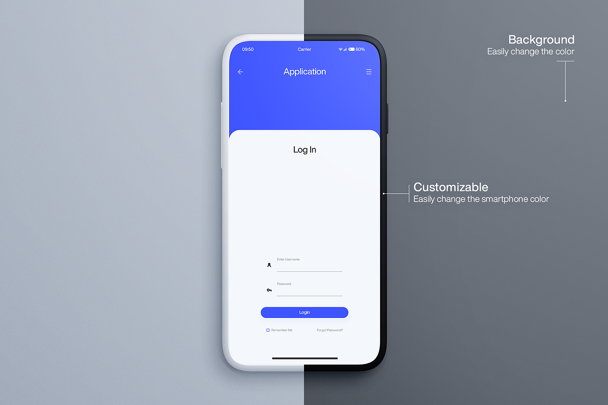 Smartphone Mockups, a Product Mockup by Unio Designs (Photo 3 of 8)