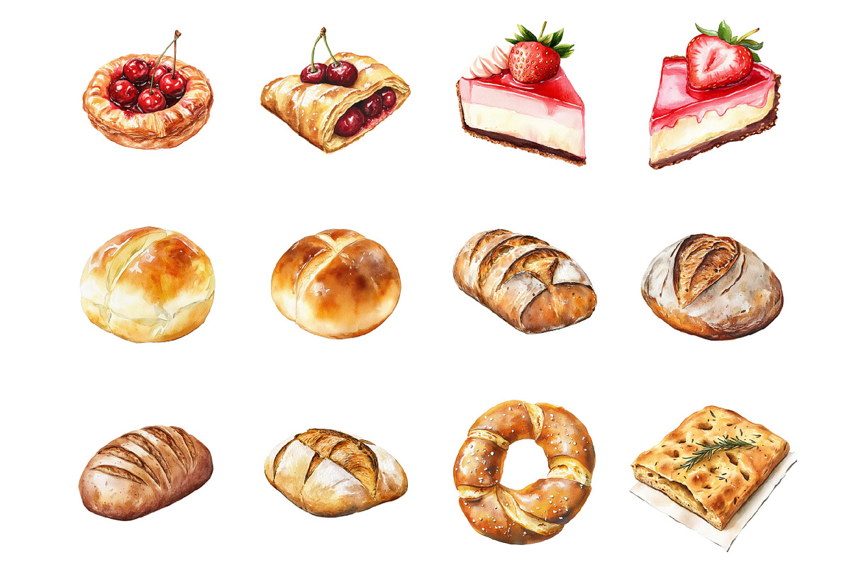 Bakery Clipart, an Illustration by Design Market (Photo 2 of 3)