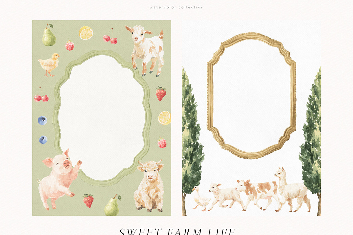 Sweet Farm Life, an Animal Illustration by PeDe Designs (Photo 9 of 11)