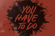 Honest Punch - Quotable Bold Font, a Font by Sarid Ezra (Thumbnail 8 of 11)