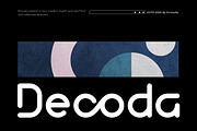 Decoda || Modern Stylish Sans Serif, a Sans Serif Font by Ermedia Studio (Thumbnail 1 of 10)
