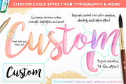 Watercolor Lettering Studio Pro, a Plug-in Add-On by Drifter Studio PrintShop (Thumbnail 5 of 8)