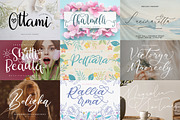 Beautiful and Lovely Font Bundles, a Font by Integritype Studio (Thumbnail 2 of 9)
