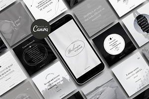 Motivational Instagram templates Kit
