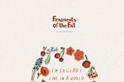 Fall Cottagecore Frames Backgrounds, a Decorative Illustration by whiteheartdesign (Thumbnail 15 of 22)