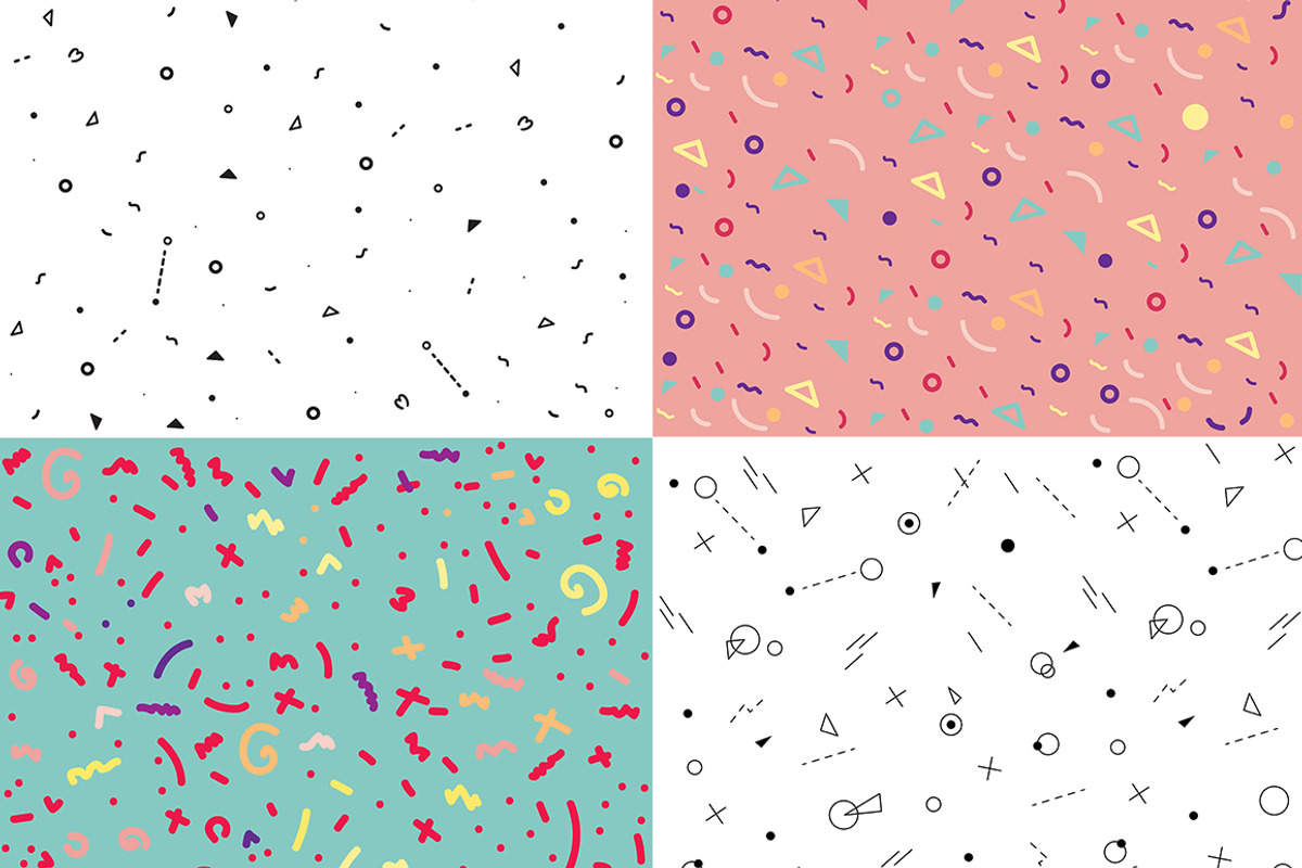 80's Modern Pattern, a Pattern Graphic by Livi's Goodies (Photo 1 of 3)