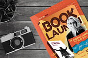 Book Launch Flyer Template, a Flyer Template by Satgur Graphic Design (Thumbnail 7 of 7)