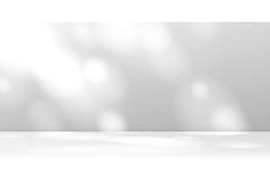 Empty room bg with shadows, white, a Decorative Illustration by Buch&Bee