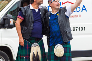 Scotland football team fans, a Person Photo by BOOCYS