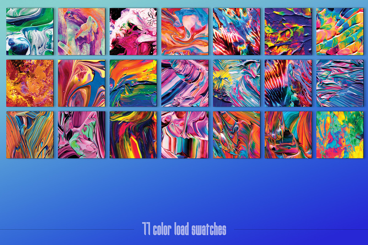 Mixer: Multicolor Photoshop Brushes, a Brush Add-On by Chroma Supply (Photo 13 of 19)