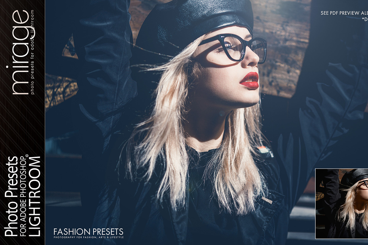 Presets for Lightroom / Fashion, an Action Add-On by Miracle_Design (Photo 8 of 15)