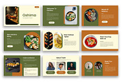 Oshima– Food Google Slide Template, a Presentation Template by kreatifreya (Thumbnail 2 of 4)
