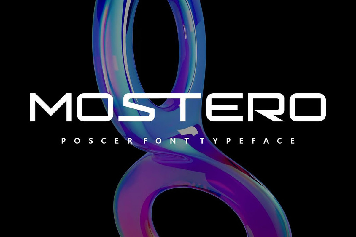 Poscer, a Sans Serif Font by Auliacreative (Photo 2 of 4)