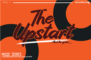 The Upstart  Atrea Font