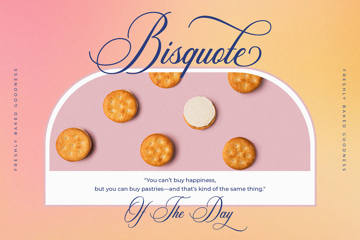 Bubblegum – Modern Classy Script, a Script Font by BrandSemut (Photo 2 of 10)